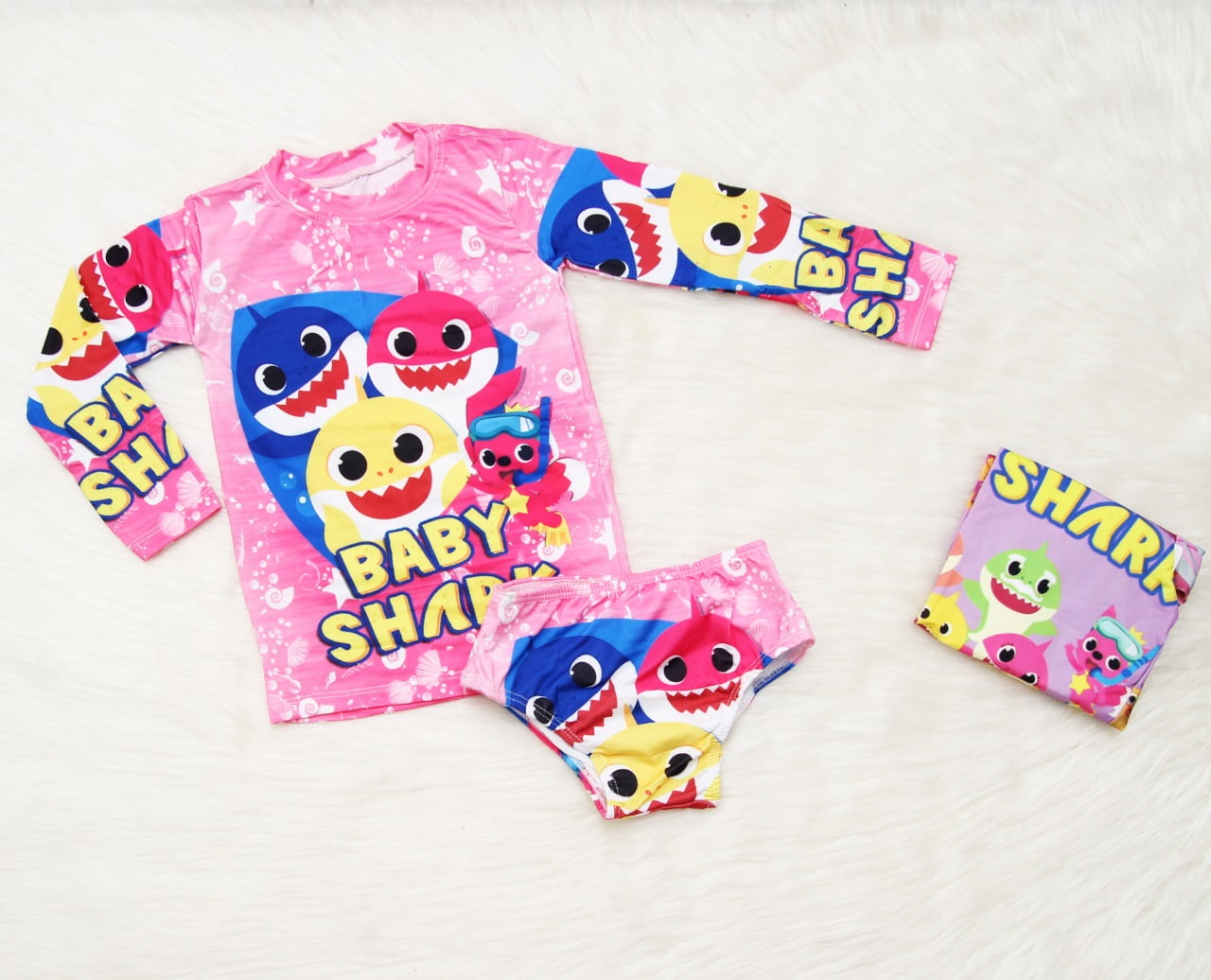 Cj. Banho Baby Shark F