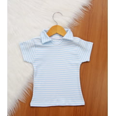 Blusa Gola Listrada F