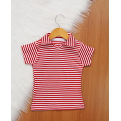 Blusa Gola Listrada F