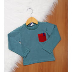 Blusa ML Bolsinho