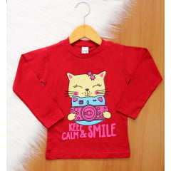 Blusa ML Gatinha