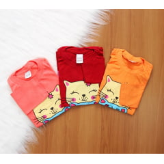 Blusa ML Gatinha