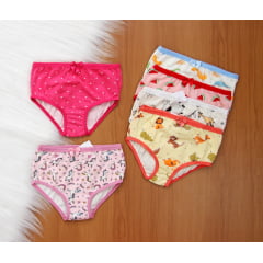 Calcinha Estampada Cotton 