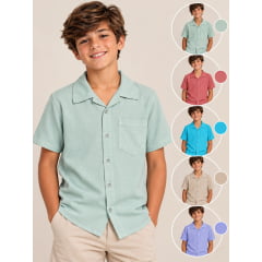 Camisa Botão Juvenil 