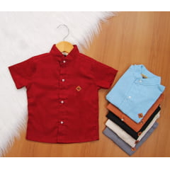 Camisa Gola de Padre Linho Camisa Gola de Padre Linho