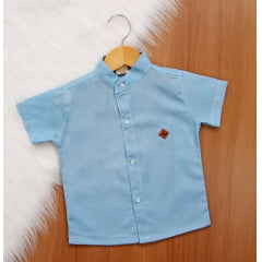 Camisa Gola de Padre Linho 