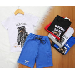 Cj. Add Short Moletom Cargo Cj. Add Short Moletom Cargo