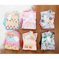 Cj. Alcinha Short Cotton 
