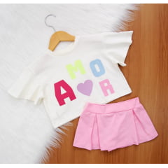 Cj. Amor Short Saia