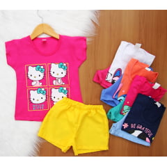 Cj. Basic Blusa Estampada