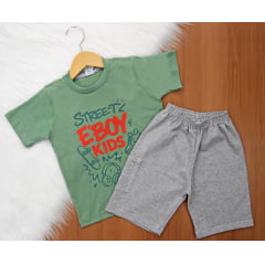 Cj. Bsc Short Moletom Eb