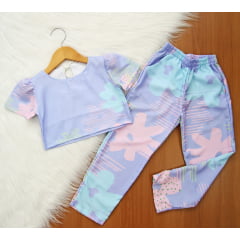 Cj. Calça Estampas F