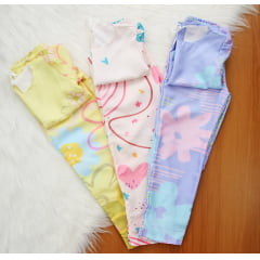 Cj. Calça Estampas F