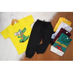 Cj. Calça Jogger Infantil Cj. Calça Jogger Infantil