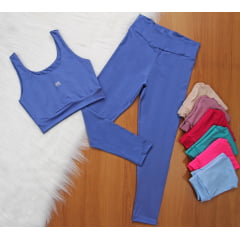 Cj. Cropped Calça Fit Cj. Cropped Calça Fit