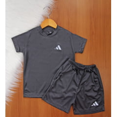 Cj. Dry Fit Juvenil Masculino