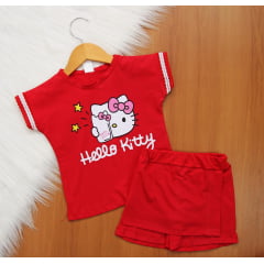Cj. Estamp Short Saia 
