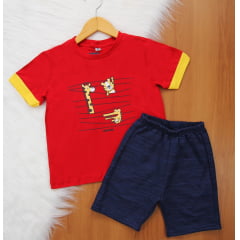 Cj. Estampa Mix Short