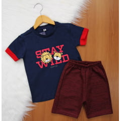 Cj. Estampa Mix Short