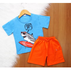 Cj. Estampas Short Liso TR