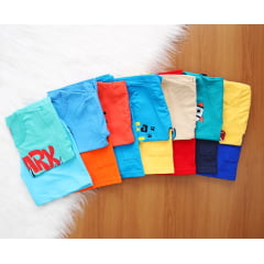 Cj. Estampas Short Liso TR