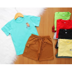 Cj. Estampinha P Short 