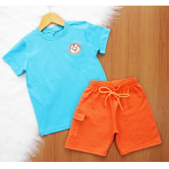 Cj. Estampinha P Short 