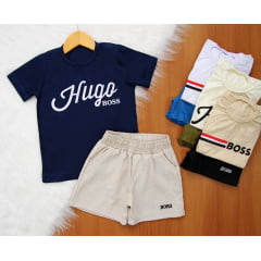 Cj. H Boss Short Linho