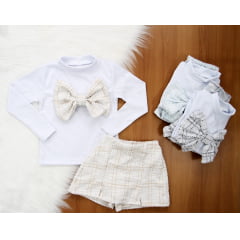 Cj. Laço Short Saia 