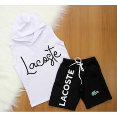 Cj. Lct Capuz Short Moletom 