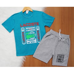 Cj. Lct Juvenil Short Moletom