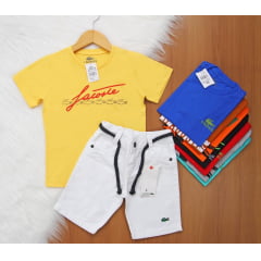 Cj. Lct Short Cordinha Cj. Lct Short Cordinha