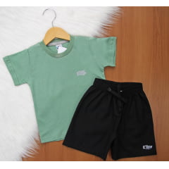 Cj. Liso Short Linho