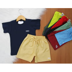 Cj. Liso Short Linho 