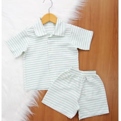 Cj. Mauricinho Linho Listras