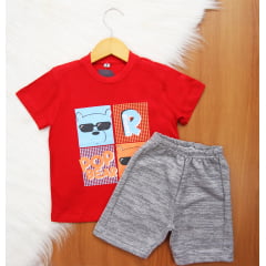 Cj. Mix Short Moletom