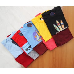 Cj. Mix Short Moletom