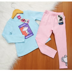 Cj. ML Calça Legging LR