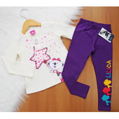 Cj. ML Calça Legging LR