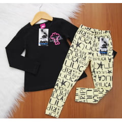 Cj. ML Calça Legging LR
