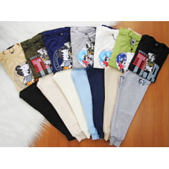 Cj. ML Calça Moletom TT