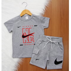 Cj. NK Short Moletom Cargo