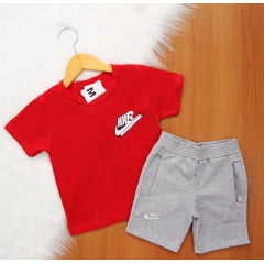 Cj. NK Short Moletom DC