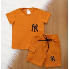 Cj. NY Short Moletom 
