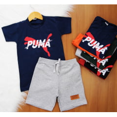 Cj. PM Short Moletom Cj. PM Short Moletom