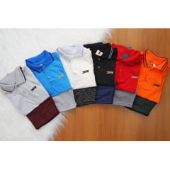 Cj. Polo Short Moletom 