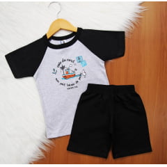 Cj. Raglan Estamp Short