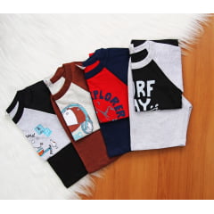 Cj. Raglan Estamp Short