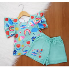 Cj. Rainbow Short