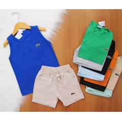 Cj. Regata Lct Short Linho Cj. Regata Lct Short Linho